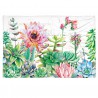 SCATTER RUG - PINK CACTUS
