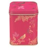 Boîte à thé 100g en métal - Sara Miller London (Pink Birds)