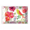 RECTANGLE GLASS SOAP DISH - CONFETTI