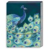 Pocket carnet de notes aimanté - Emerald Peacock (One Peacock)