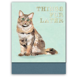 Pocket carnet de notes (cat things fur later) 'Classic Pets'