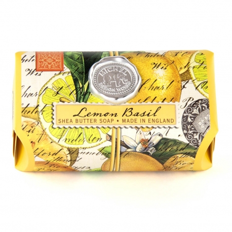 Savon ovale en barre 246g - Lemon Basil.