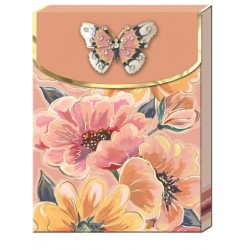 Pocket Carnet de notes avec broche - Florette Bouquet