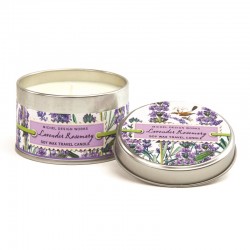 Bougie parfumée 113g en boîte métal - Lavender Rosemary