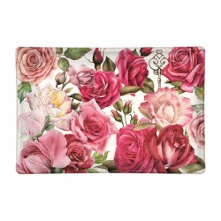 Coupelle rectangulaire en verre - Royal Rose