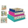 Set de 3 boîtes carrées gigognes GM - Uptown Pets Dogs