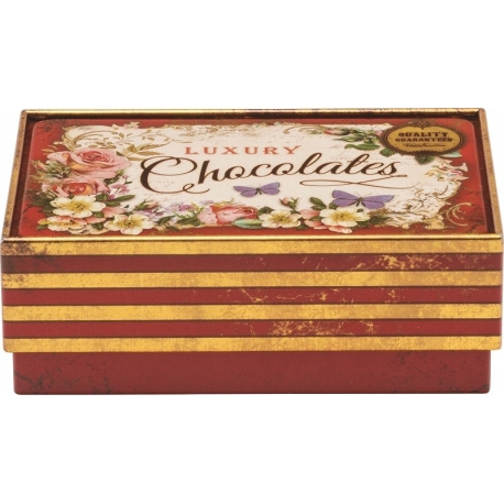 Boîte rectangulaire PM en métal - Nostalgia - Luxury Chocolates