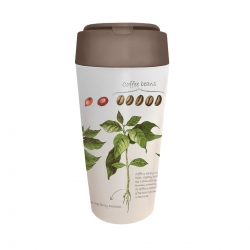 Mug de voyage 420ml en matiere vegetale Coffee - Bioloco Plant