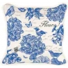 SQUARE PILLOW - INDIGO COTTON