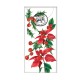 Paquet de 10 mouchoirs en papier - Poinsettia