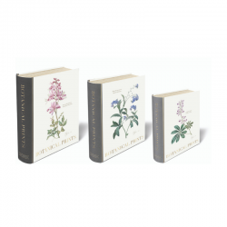 Set de 3 boîtes livres gigognes GM - Botanical Prints