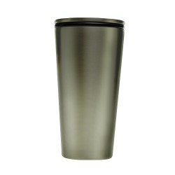 Mug à fermeture magnetique isotherme 420 ml Khaki - Chic Mic