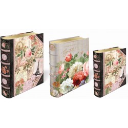 Set de 3 boîtes livres gigognes GM - Paris Grateful Garden