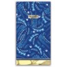 Long notepad - Azure Feathers