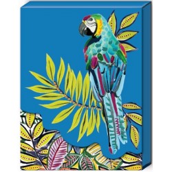Pocket notepad - Blue Parrot