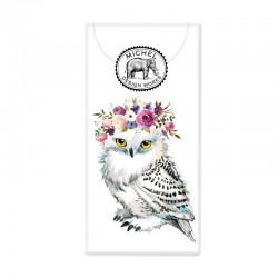 Paquet de 10 mouchoirs en papier - Owl