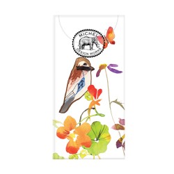 Paquet de 10 mouchoirs en papier - Birds & Butterflies