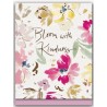 Pocket carnet de notes aimanté - Floral Palette*