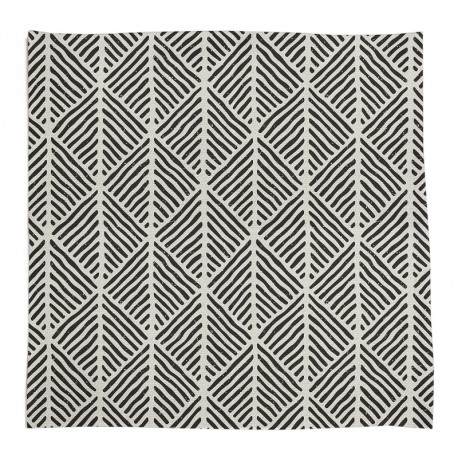 Lot deux serviettes de table 45x45cm Abstract Pattern - Chic Mic