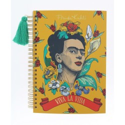 Carnet de notes A5 à spirale - Frida Kahlo