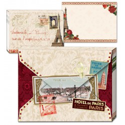 Pocket Carnet Notes Love Letters 'Paris'