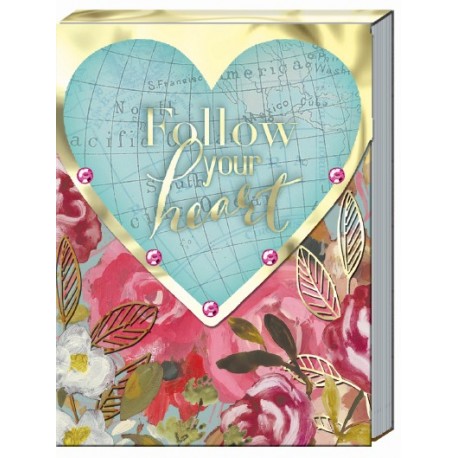 Pocket carnet de notes aimanté - Follow your Heart