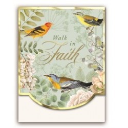Pocket notepad - Faith Birds
