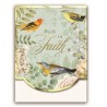 Pocket carnet de notes aimanté - Faith Birds