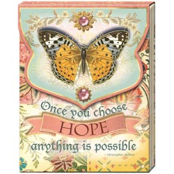 Pocket carnet de notes aimanté - Hope Butterfly