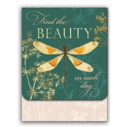 Pocket notepad - Beauty Dragonfly