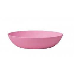 Assiette à soupe en matiere vegetal Pink - Bioloco Plant