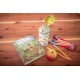 Gourde enfant avec paille 400ml Cute Fruits - Bioloco Plant Kids Cup