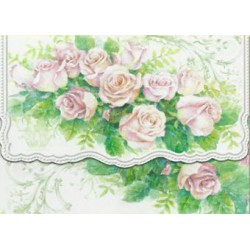 Pochette Correspondance 'Rose Cascade'