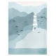 Torchon en coton biologique 50x70 cm Lighthouse - Chic Mic