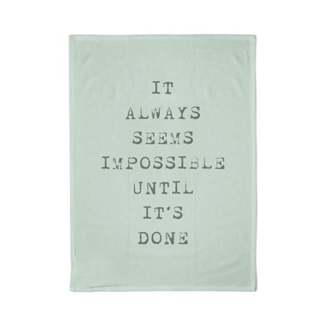100% organic cotton tea towel Impossible of Chic Mic