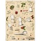 Organic Kitchen Towel World of Coffee - Chic Mic