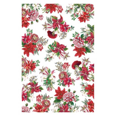 Rectangular Tablecloth - Christmas Bouquet