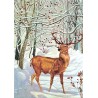 Christmas card - Deer