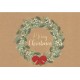 Rectangular box set 3 - Kraft Wreath Botanical