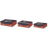 Set de 3 boîtes rectangulaires gigognes GM Noel - Night B. Christmas
