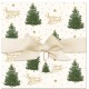 Big square bow box S/7 - Merry and Bright Trees