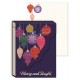 Christmas pocket notepad - Ornaments