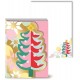 Pocket carnet de notes aimanté Noël - Gold Pink Tree