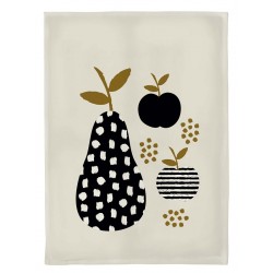 Organic Kitchen Towel Apple and Pears - Chic Mic