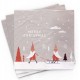 Bamboo Napkin 33x33 cm Santas - Chic Mic