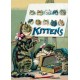 Carte double GM et enveloppe - Whimsical (kittens painter)