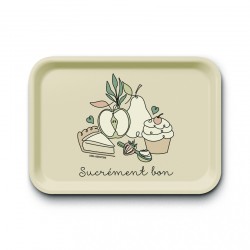 Tray (42x32 cm) - Sucrément bon