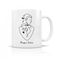 Mug ceramic 350ml - Papa Love