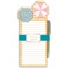 Notepad with pen (umbrellas) - Under the umbrella