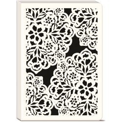 Carnet de notes couverture souple - Luxe Lace (cream lace)